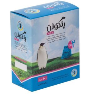 کیسه زباله رولی پرفراژدار پنگوئن (100 عددی)