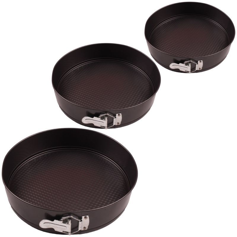 ست قالب کیک کمربندی تفلون (مجموعه 3 عددی)