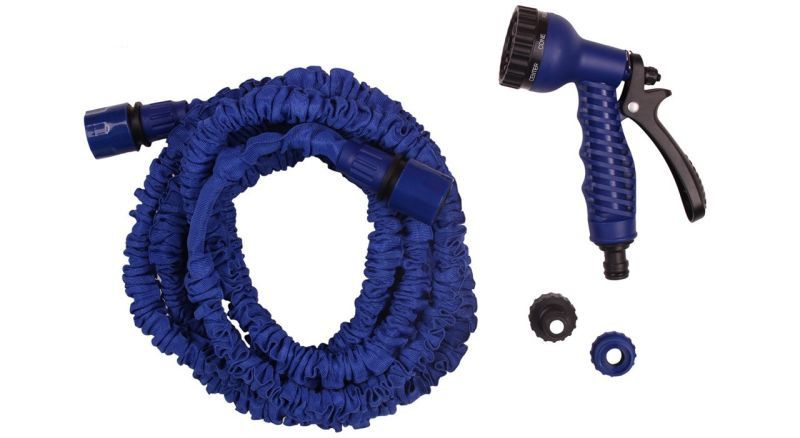 شلنگ آب جادویی مجیک هوس 15 متری همراه با سری آبپاش