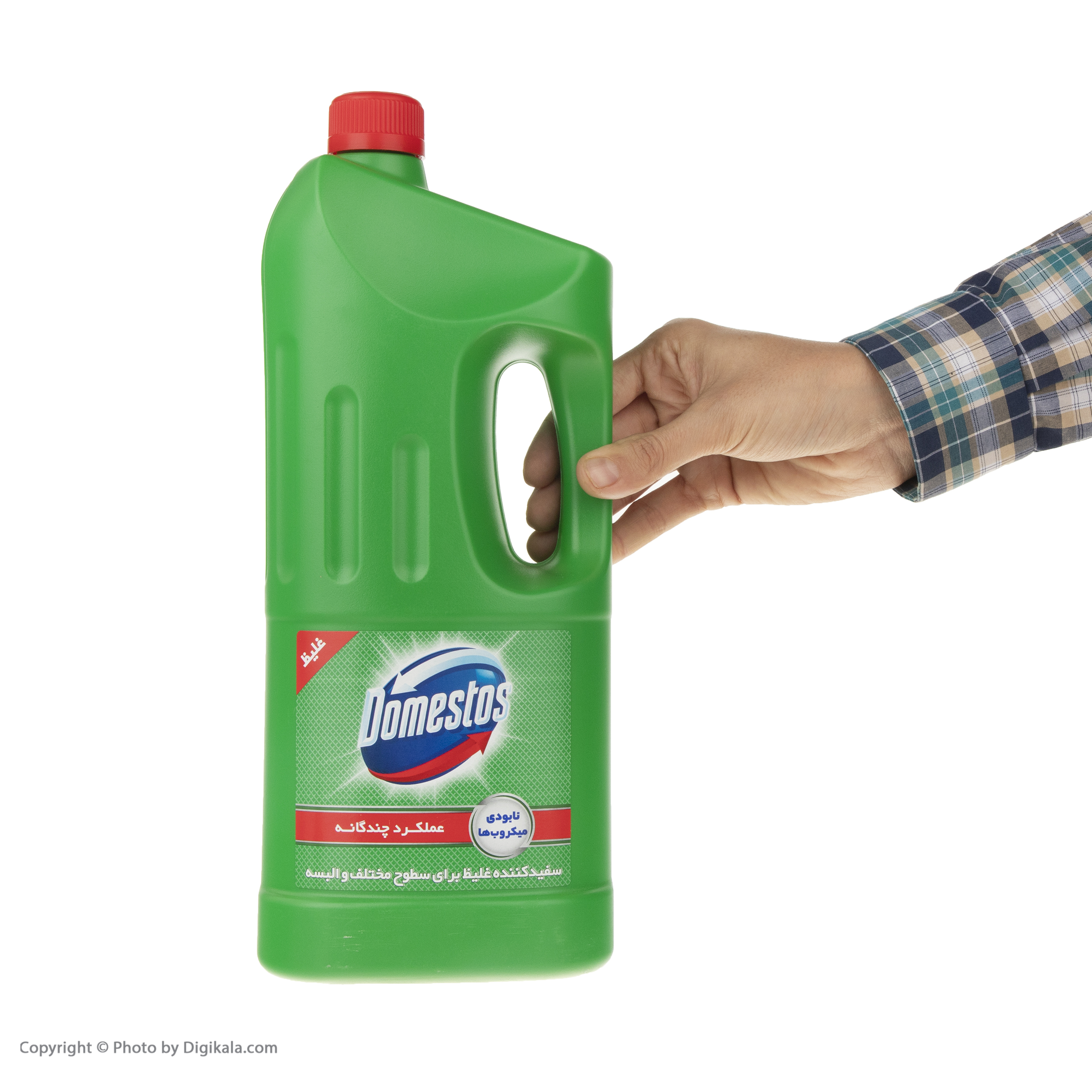 سفید کننده غلیظ سطوح دامستوس مدل نسیم کوهستان (2 لیتری)