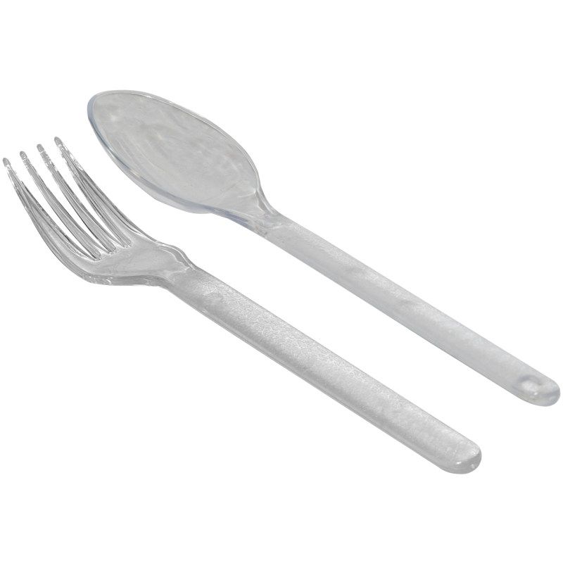 ست قاشق و چنگال یکبار مصرف دیپلمات (20 عددی)