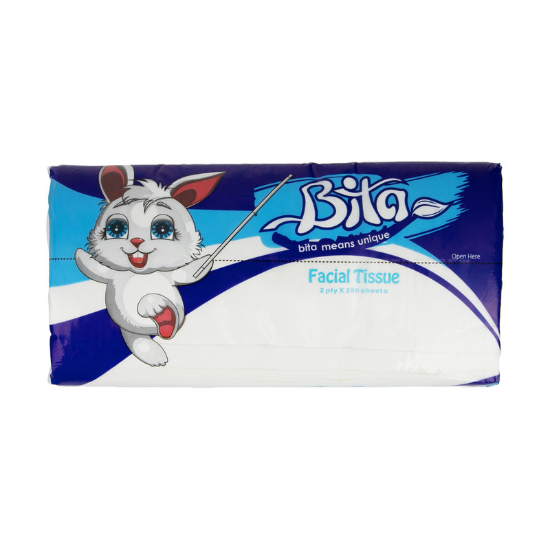 دستمال کاغذی 250 برگ بیتا طرح خرگوش