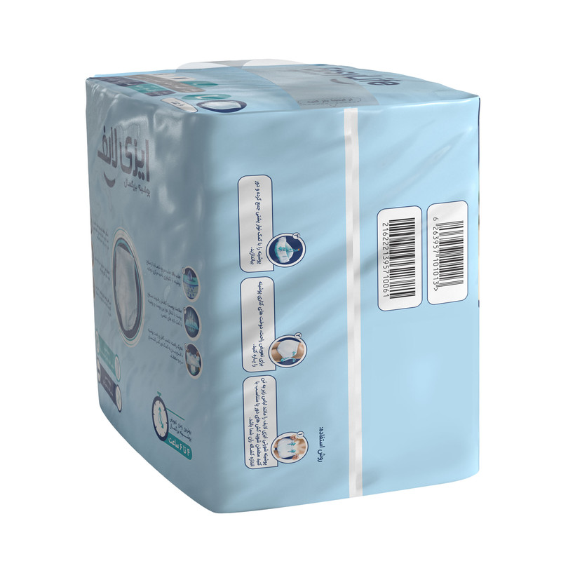 پوشینه شورتی بزرگسال ایزی لایف سایز بزرگ (Large) – 10 عددی