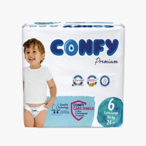 پوشک کودک کانفی پرمیوم سایز 6 (XXL) بسته 24 عددی